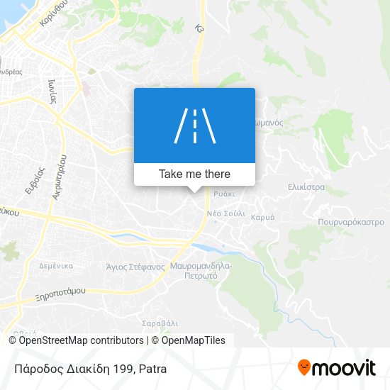Πάροδος Διακίδη 199 map