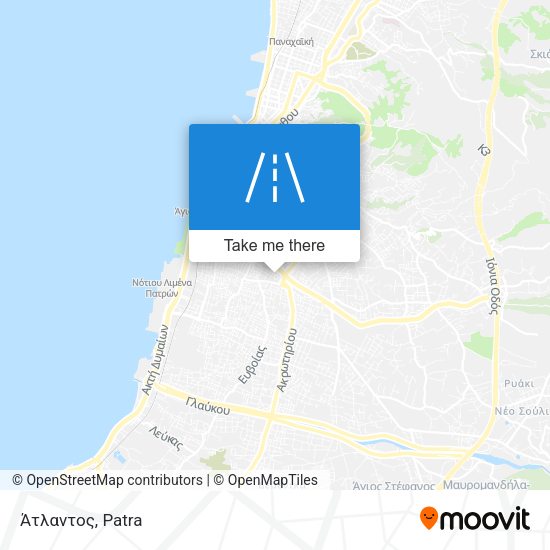 Άτλαντος map