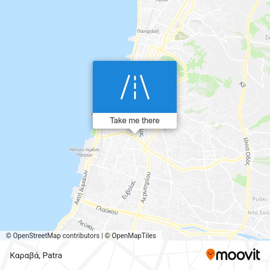 Καραβά map