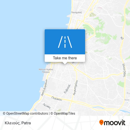 Κλειούς map