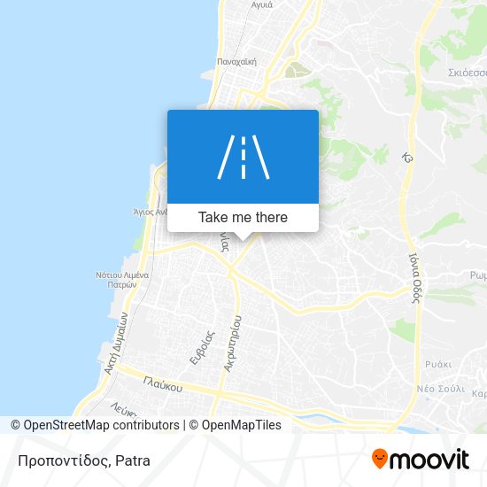 Προποντίδος map