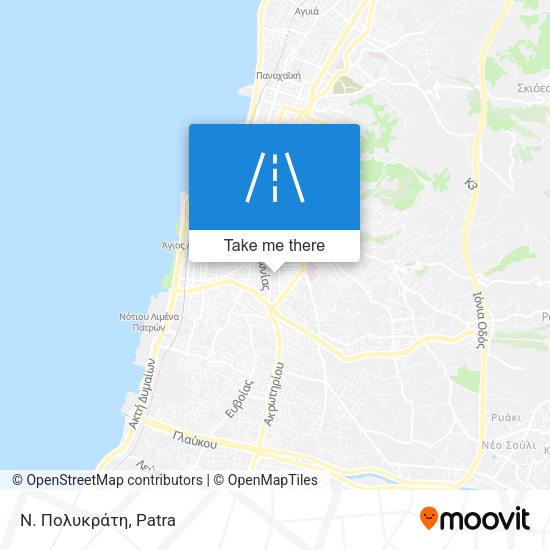 Ν. Πολυκράτη map