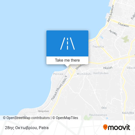 28ης Οκτωβρίου map