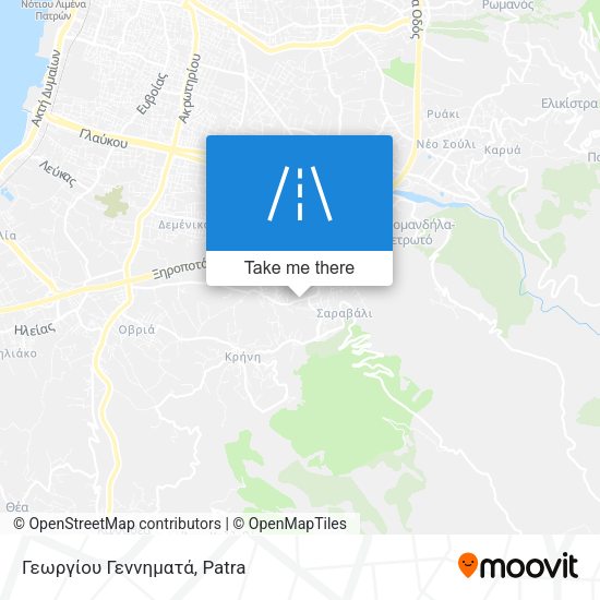 Γεωργίου Γεννηματά map
