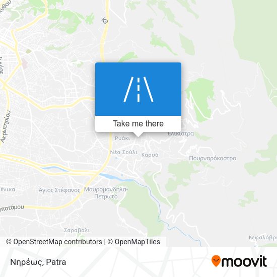 Νηρέως map