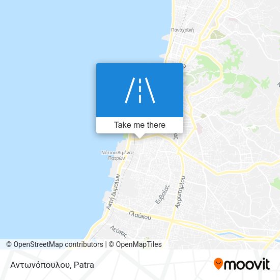 Αντωνόπουλου map