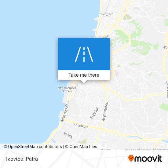 Ικονίου map