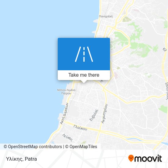 Υλίκης map