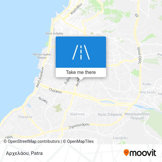 Αρχελάου map