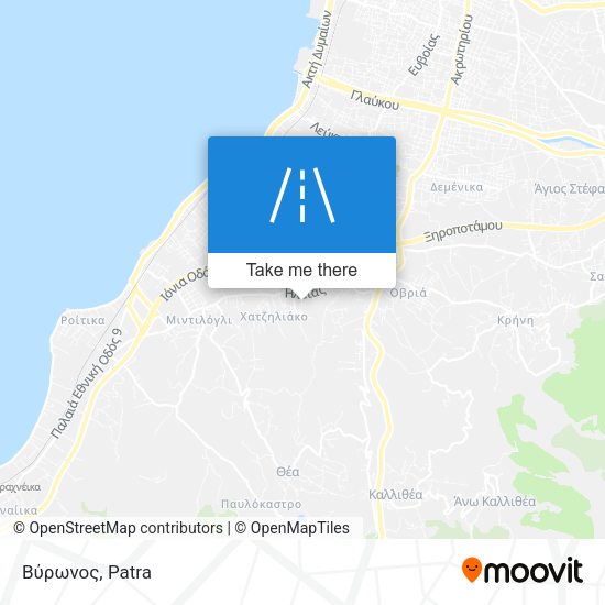 Βύρωνος map