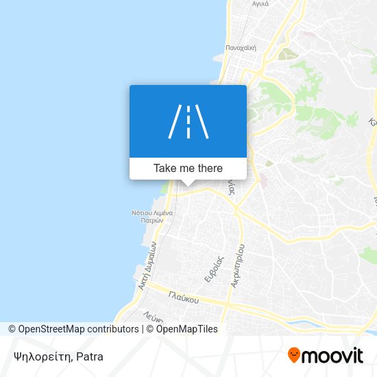 Ψηλορείτη map