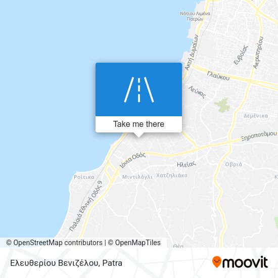 Ελευθερίου Βενιζέλου map