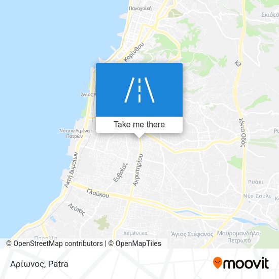 Αρίωνος map