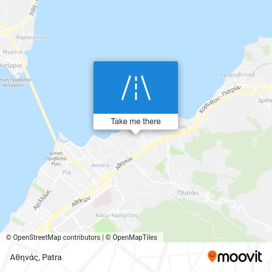 Αθηνάς map