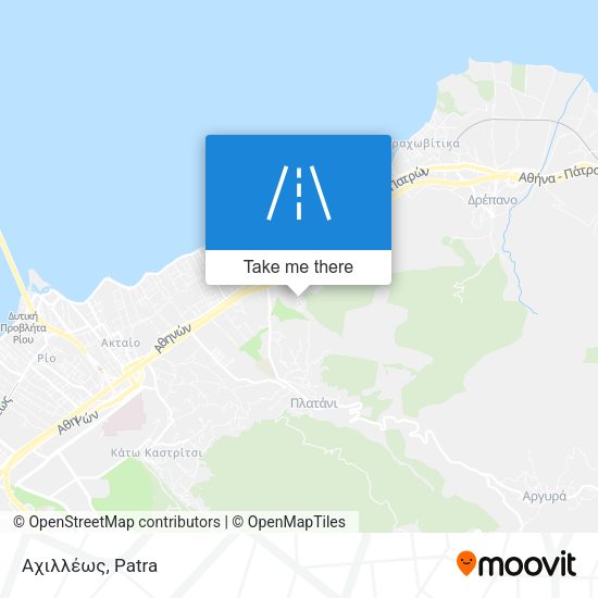 Αχιλλέως map