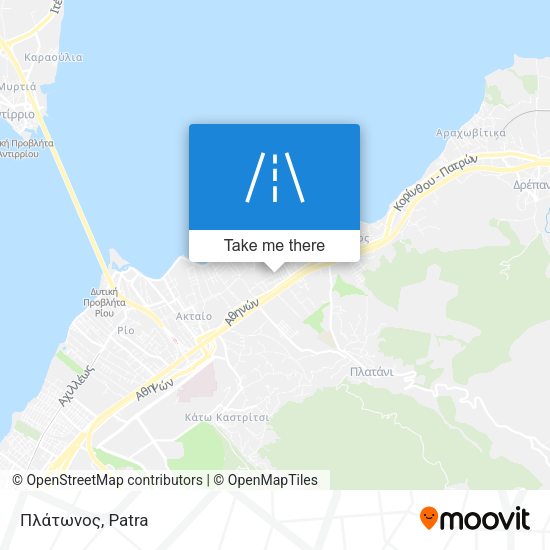 Πλάτωνος map