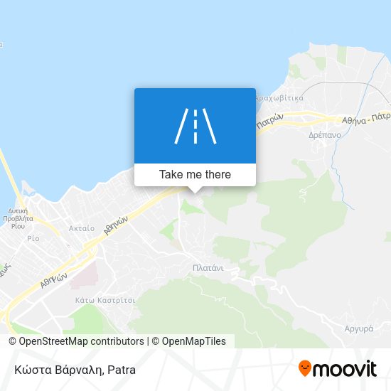 Κώστα Βάρναλη map