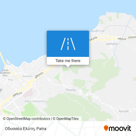 Οδυσσέα Ελύτη map
