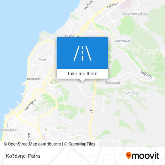 Κοζάνης map