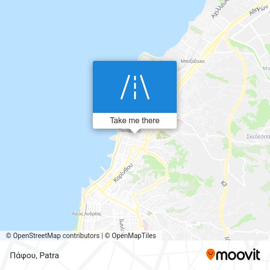 Πάφου map