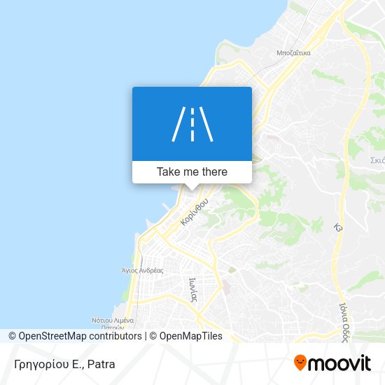 Γρηγορίου Ε. map