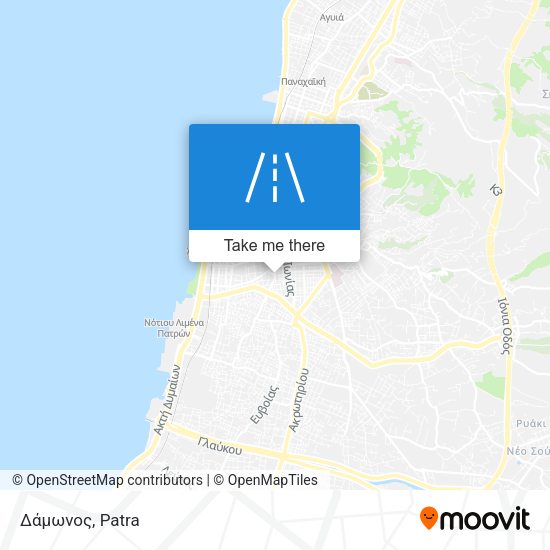 Δάμωνος map