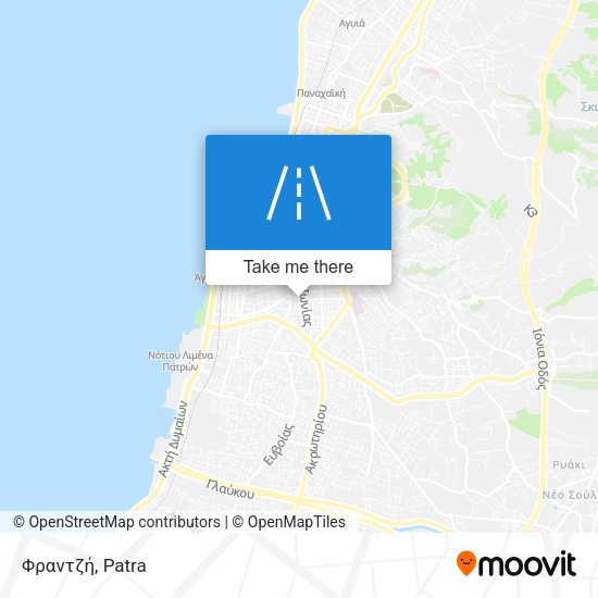 Φραντζή map