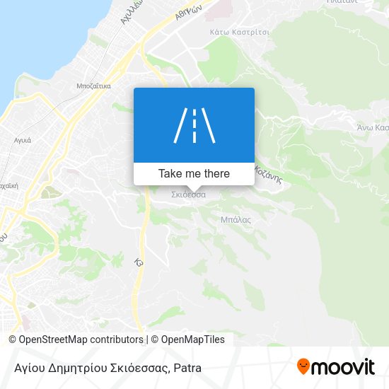 Αγίου Δημητρίου Σκιόεσσας map