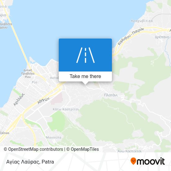 Αγίας Λαύρας map