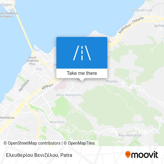 Ελευθερίου Βενιζέλου map