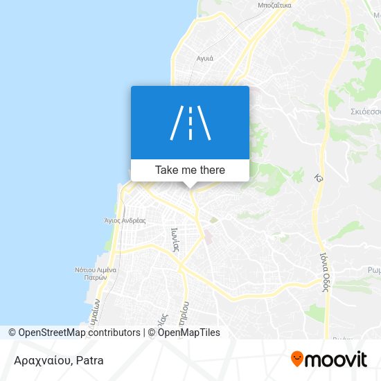 Αραχναίου map