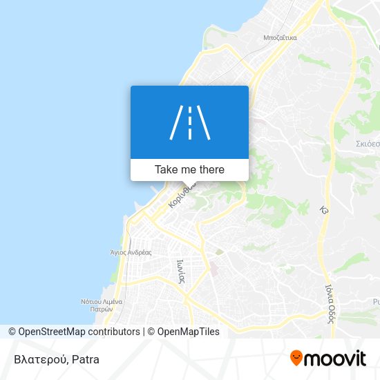 Βλατερού map