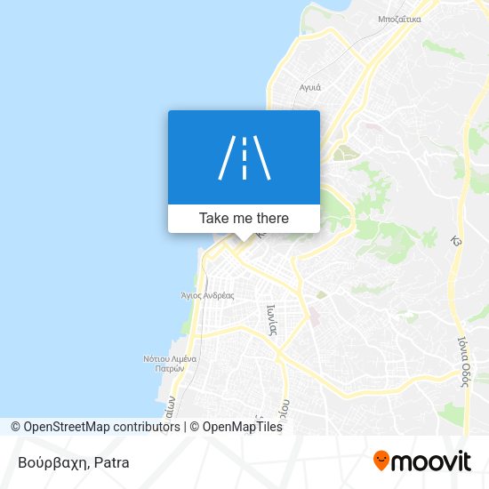 Βούρβαχη map