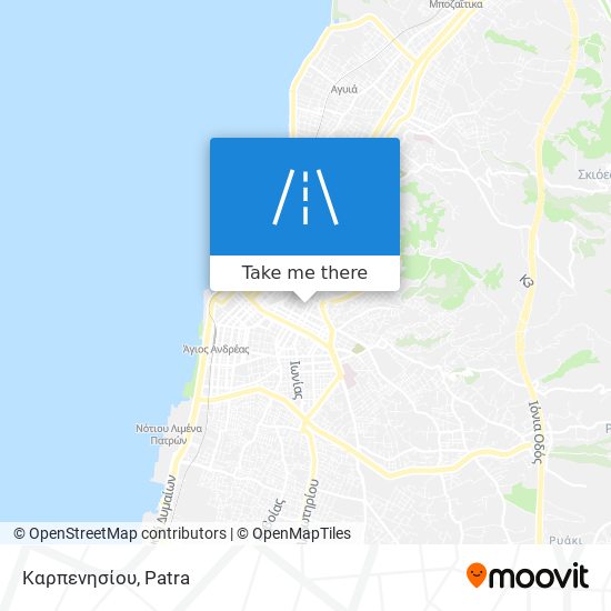 Καρπενησίου map