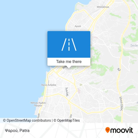 Ψαρού map