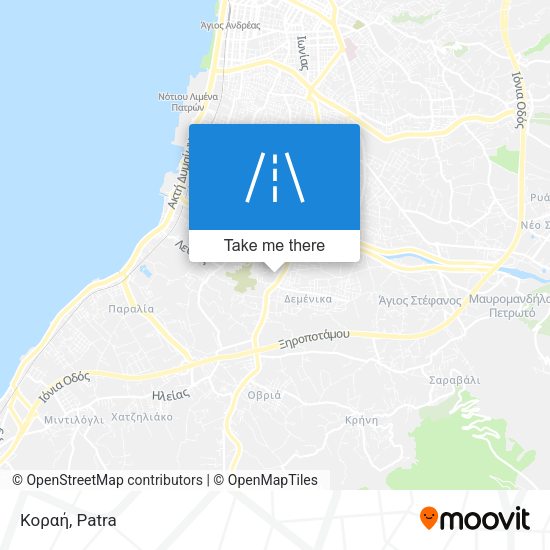 Κοραή map