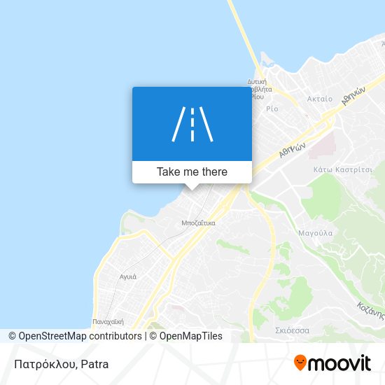Πατρόκλου map