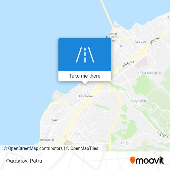 Φαιάκων map