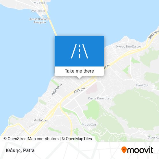 Ιθάκης map