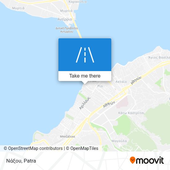 Νάξου map