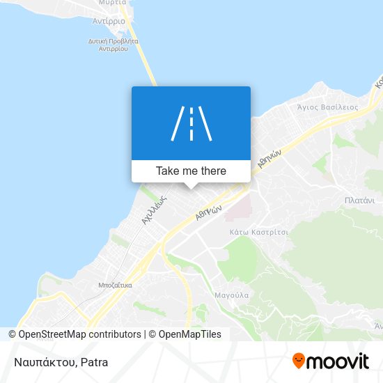 Ναυπάκτου map