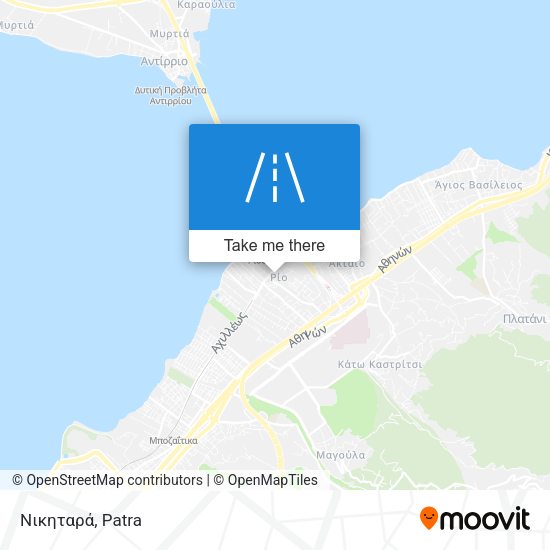 Νικηταρά map