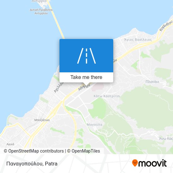 Παναγοπούλου map