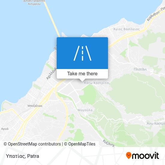 Υπατίας map