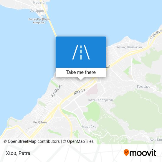 Χίου map