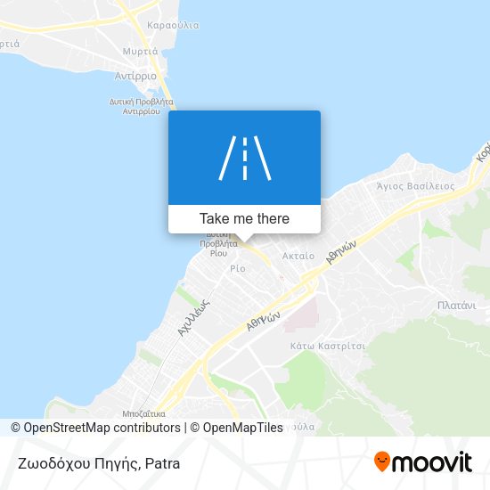 Ζωοδόχου Πηγής map