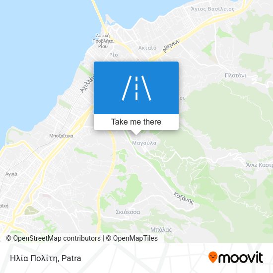 Ηλία Πολίτη map