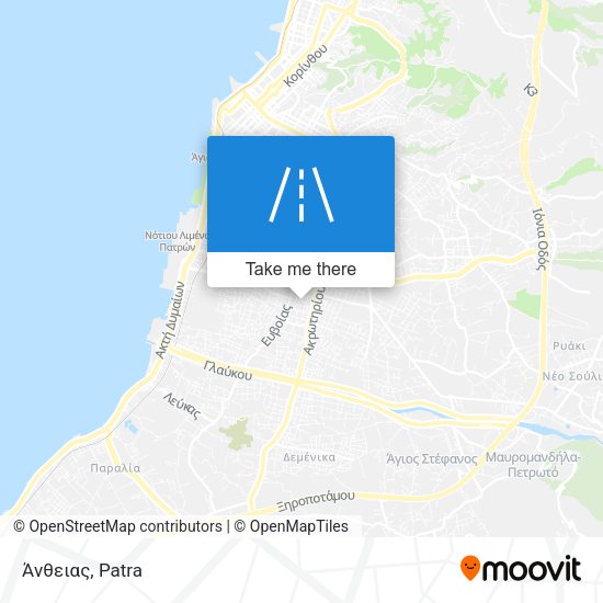 Άνθειας map