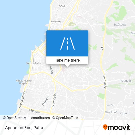 Δροσόπουλου map