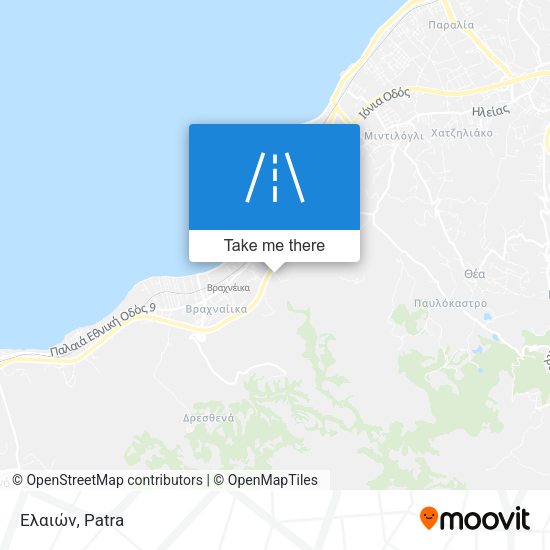 Ελαιών map